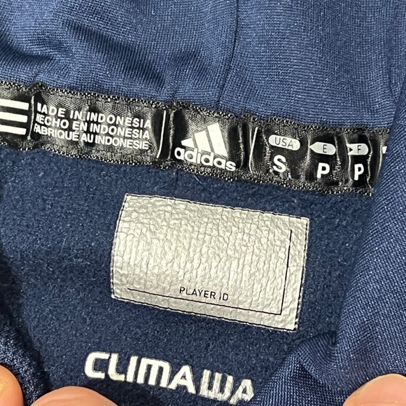 Rhode Island Rams URI Adidas NCAA College Hoodie Pullover Jumper Sweatshirt - Picture 7 of 7